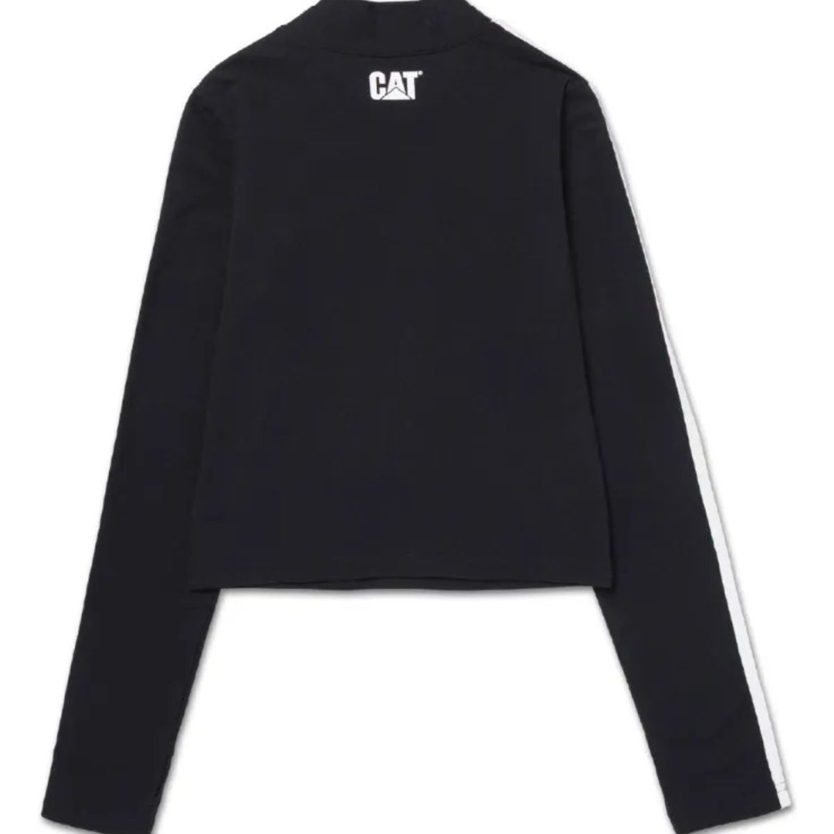 CAT - Camiseta CAT Mujer SPORTY MOCK NECK LS Negro CAT