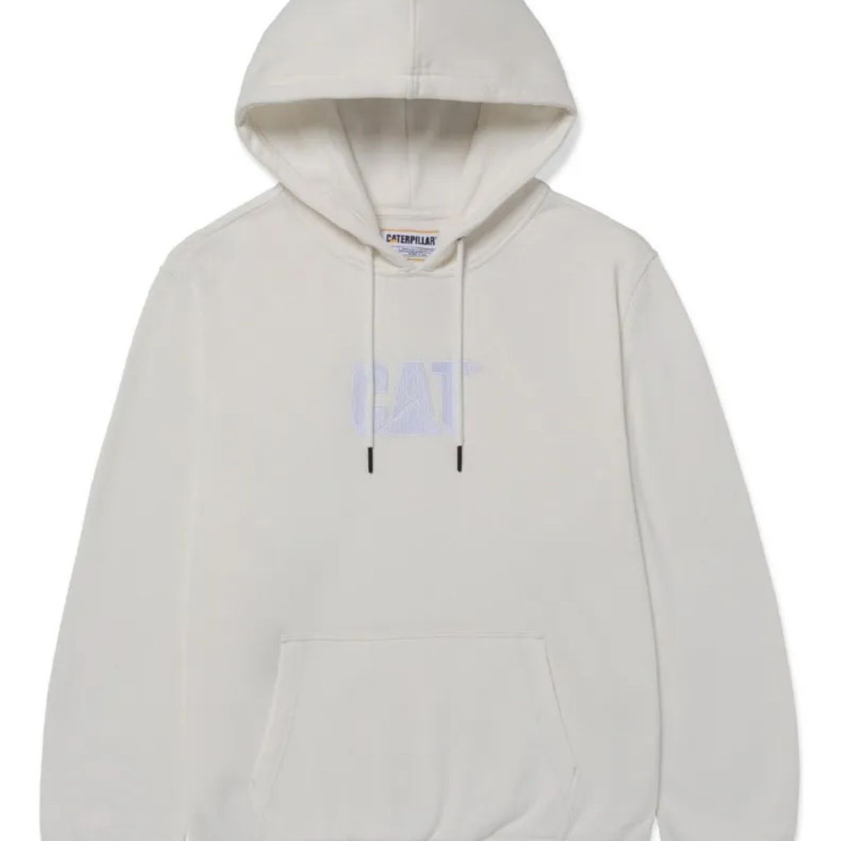 CAT - Buzo CAT Hombre FLEECE CAT LOGO PULL Blanco CAT