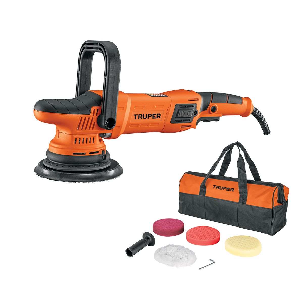 TRUPER - Kit Polichadora Pulidora Doble Acción 6 900w Truper Pro