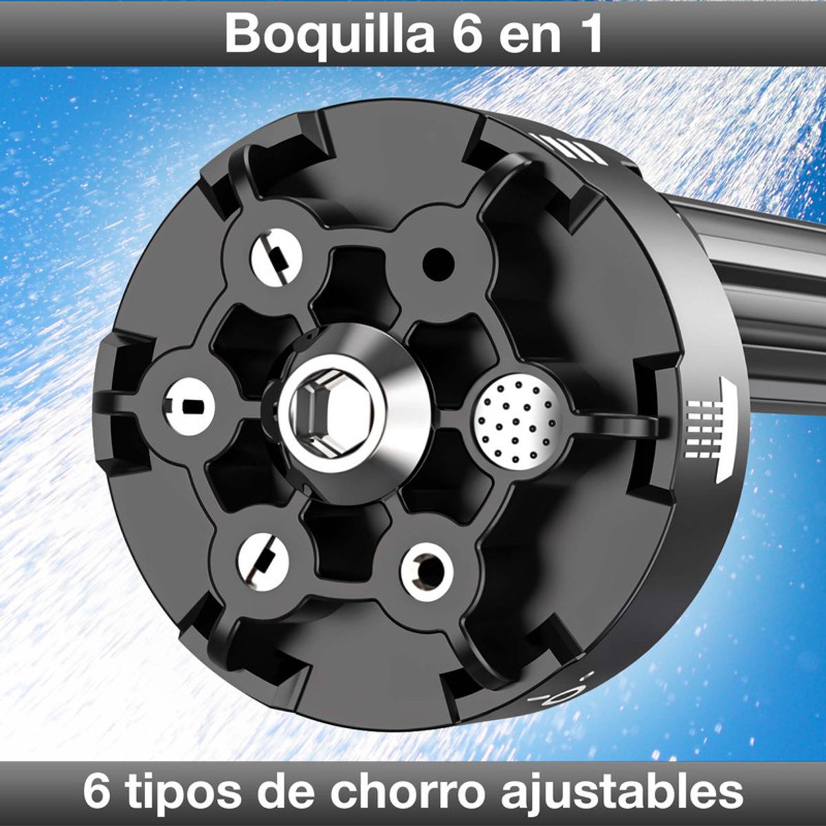ENERGY PLUS - Hidrolavadora Portátil Inalámbrica 2 Baterías - Alta Presión