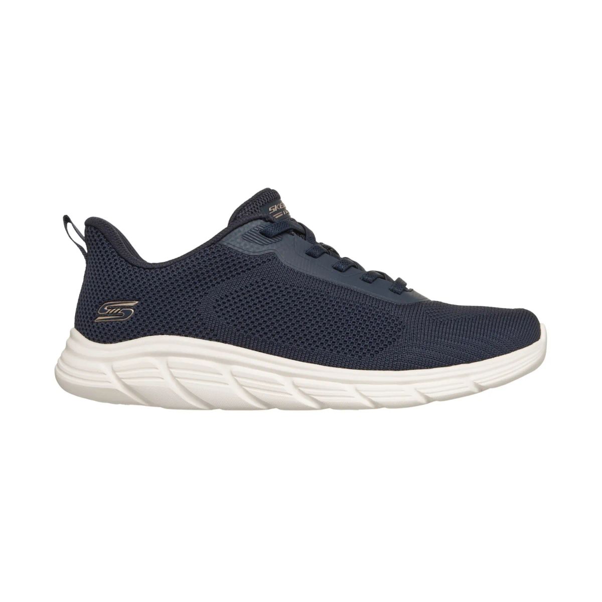 SKECHERS - Tenis Skechers mujer Bobs B FlexLo Memory Foam azul navy