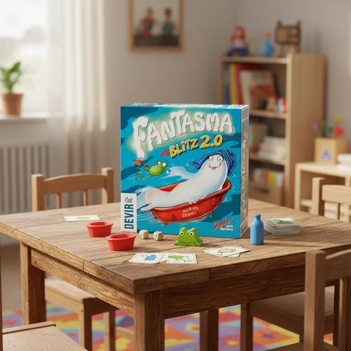 DEVIR - Juego De Mesa Estrategia Fantasma Blitz 2.0 Para Niños