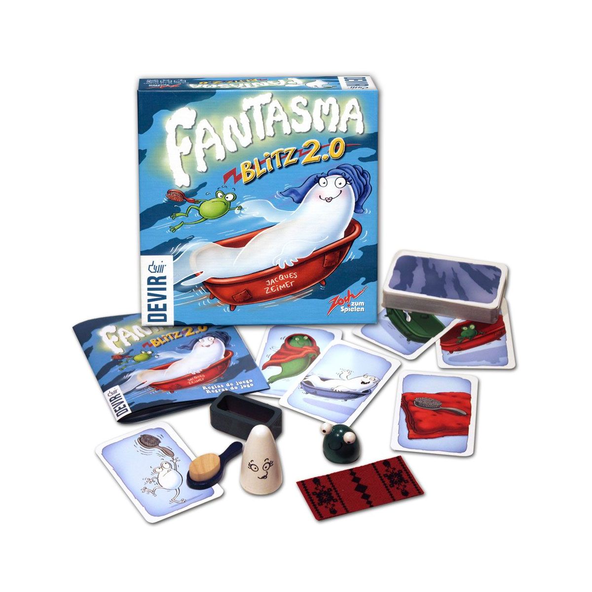 DEVIR - Juego De Mesa Estrategia Fantasma Blitz 2.0 Para Niños