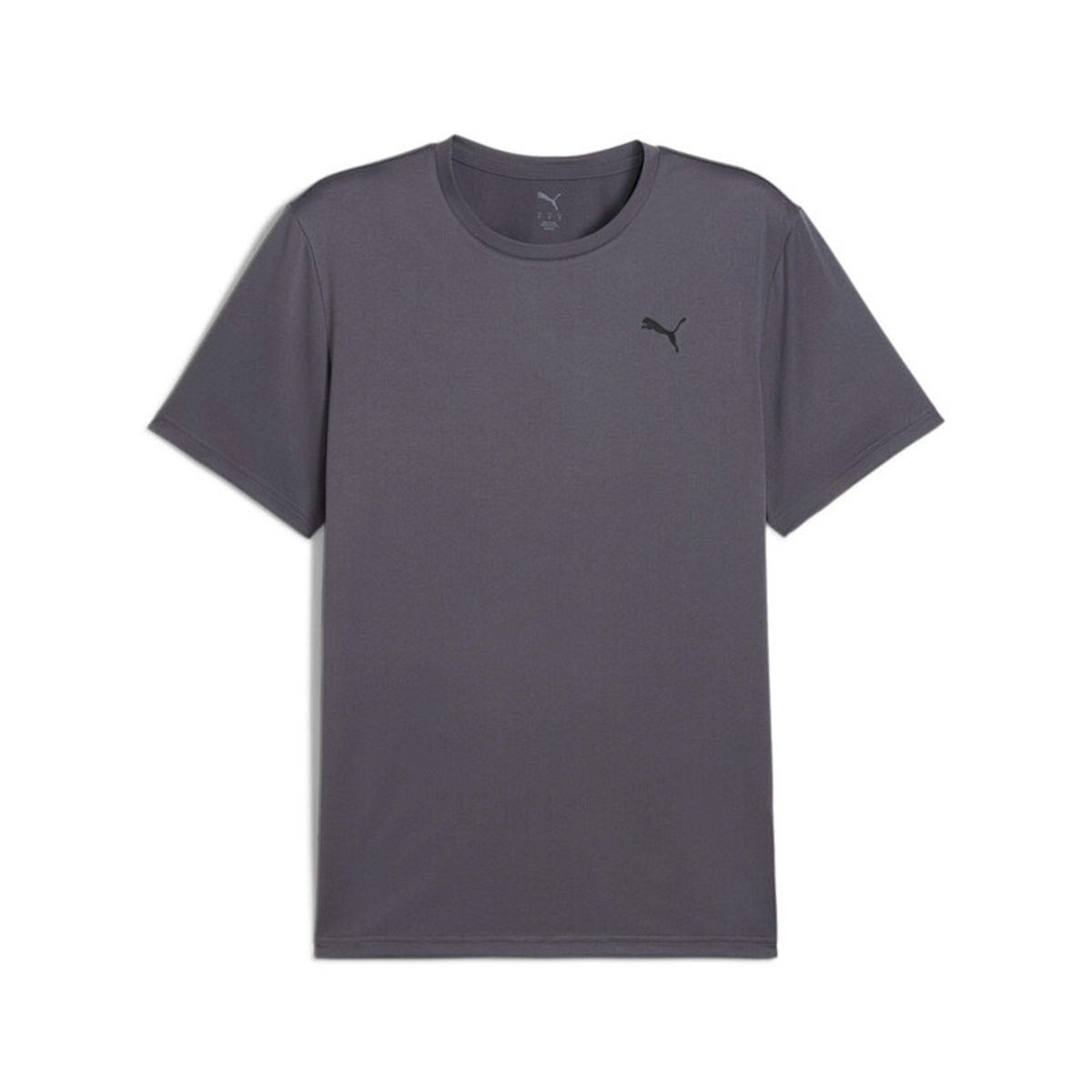 PUMA - Camisas Deportivas Puma MTad Ess Left Chest Logo Gris Hombre