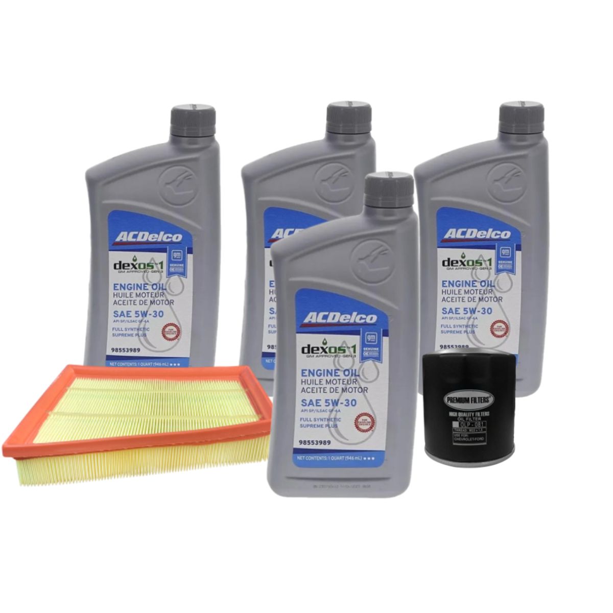 ACDELCO - Cambio De Aceite Motor Chevrolet Onix 1.0 Turbo-Tracker 1.2