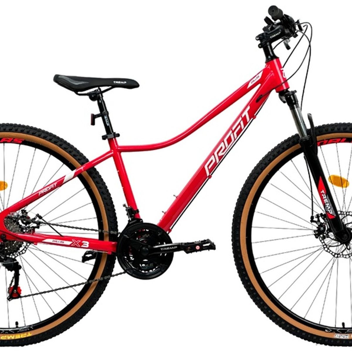 OPTIMUS - BICICLETA MTB PROFIT DALLAS RIN29 8VEL - ACERO