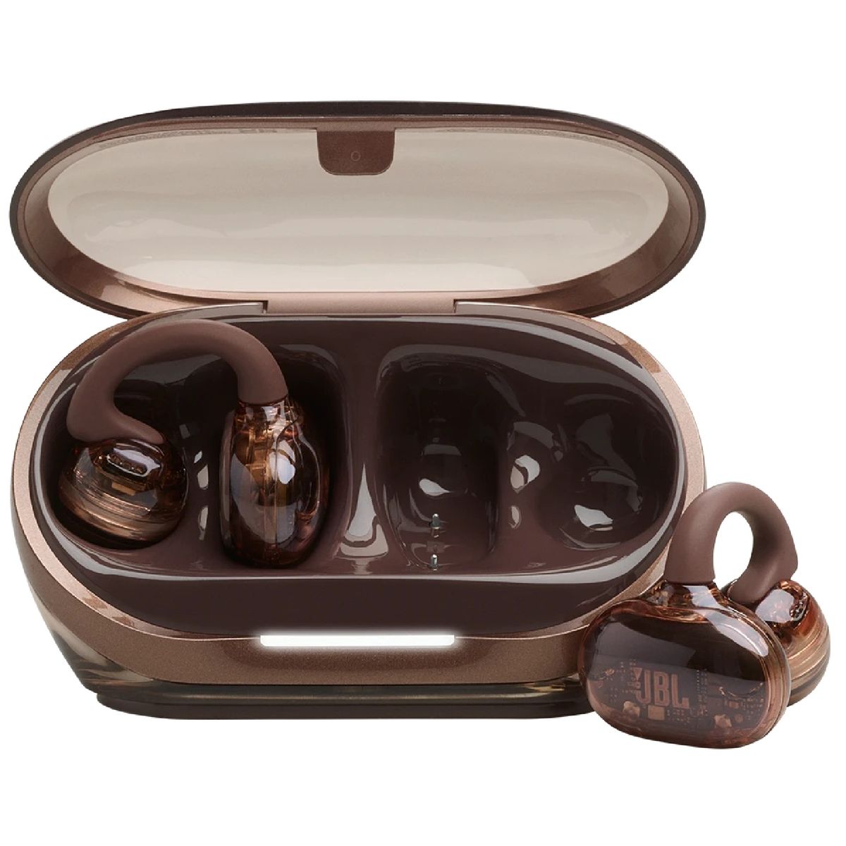 JBL - AUDIFONOS JBL SOUNDGEAR CLIPS TRUE WIRELESS OPEN-EAR HEADPHONES MARRON