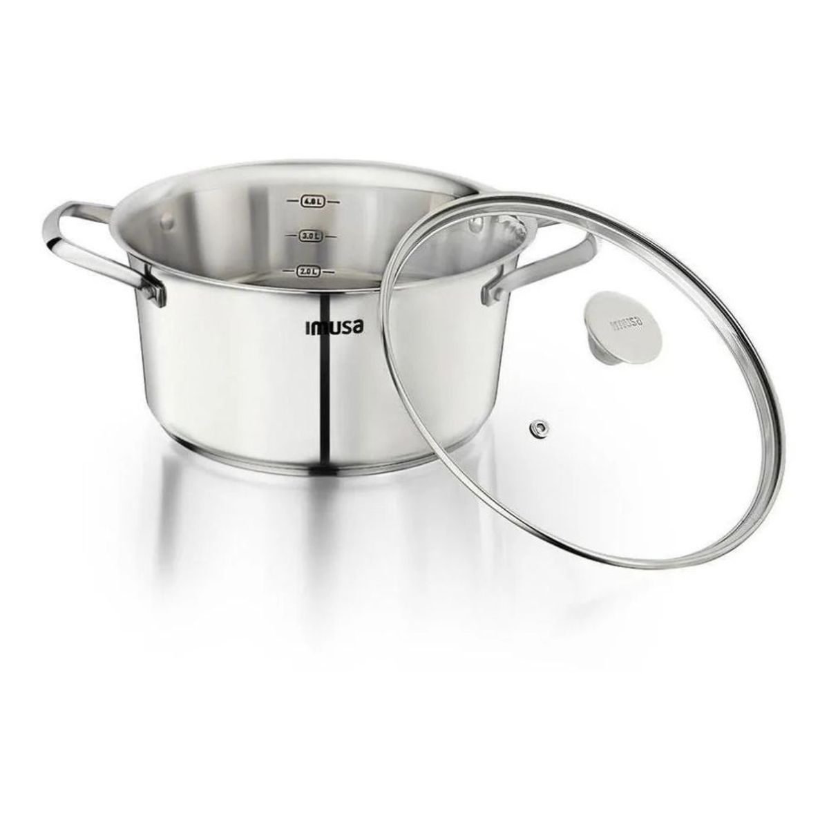 IMUSA - Bateria de Cocina IMUSA Talent Inox 6 Piezas Acero Inoxidable