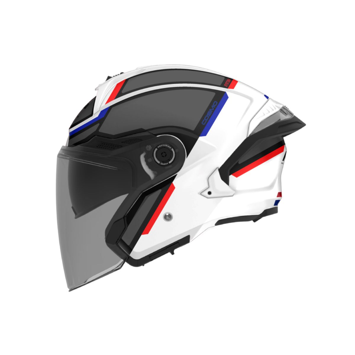 MT HELMETS - Casco Jet Mt Cosmo Sv System A1 Brillo ECE 22.06