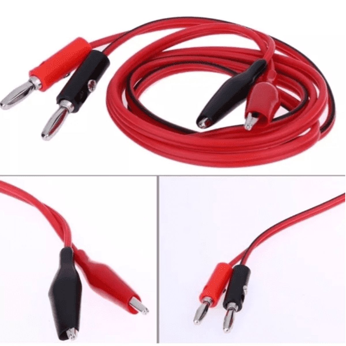 GENERICO - Cable banana caiman 1 metro