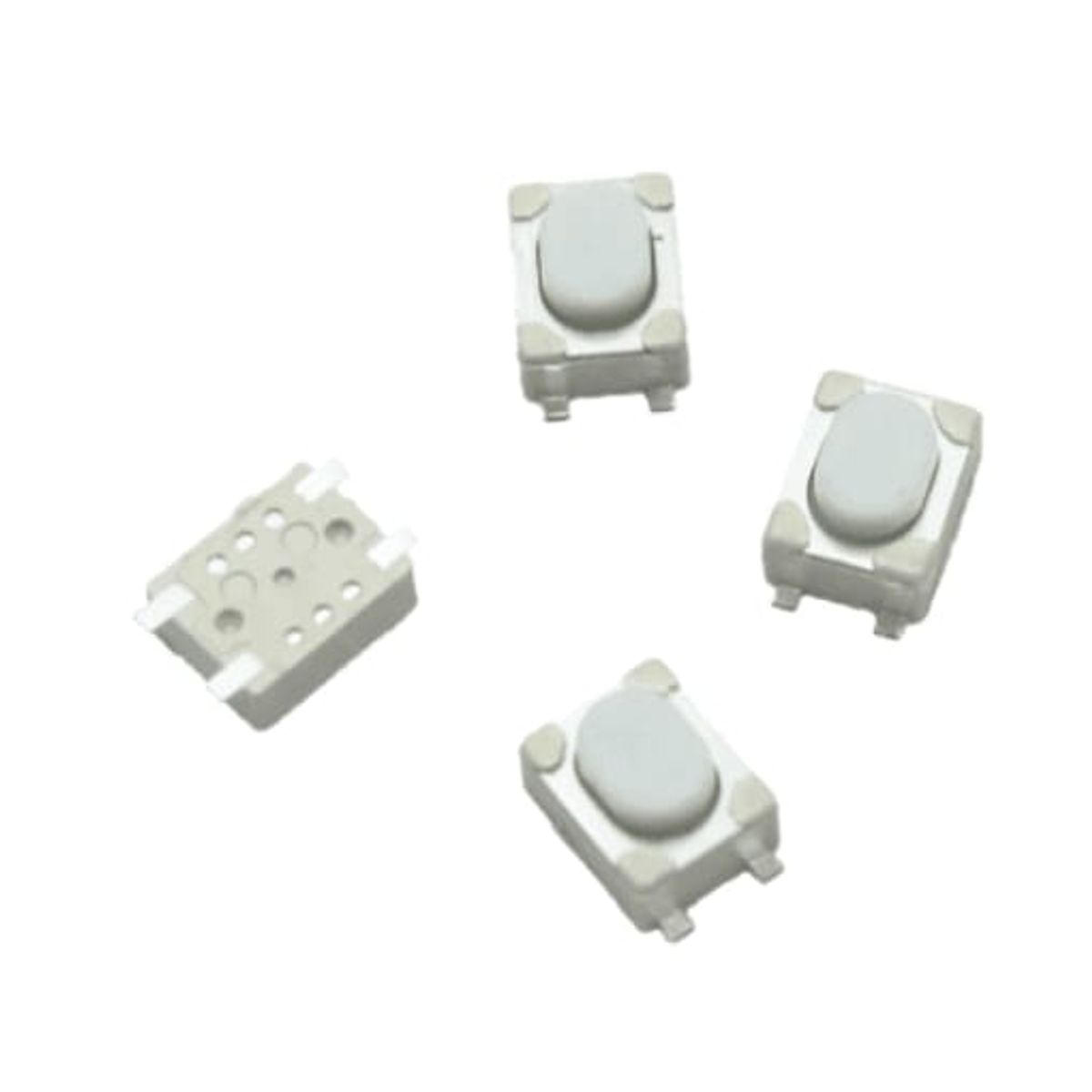 GENERICO - Pulsador 4 pines SMD x10 Paquete x 3 Unidades