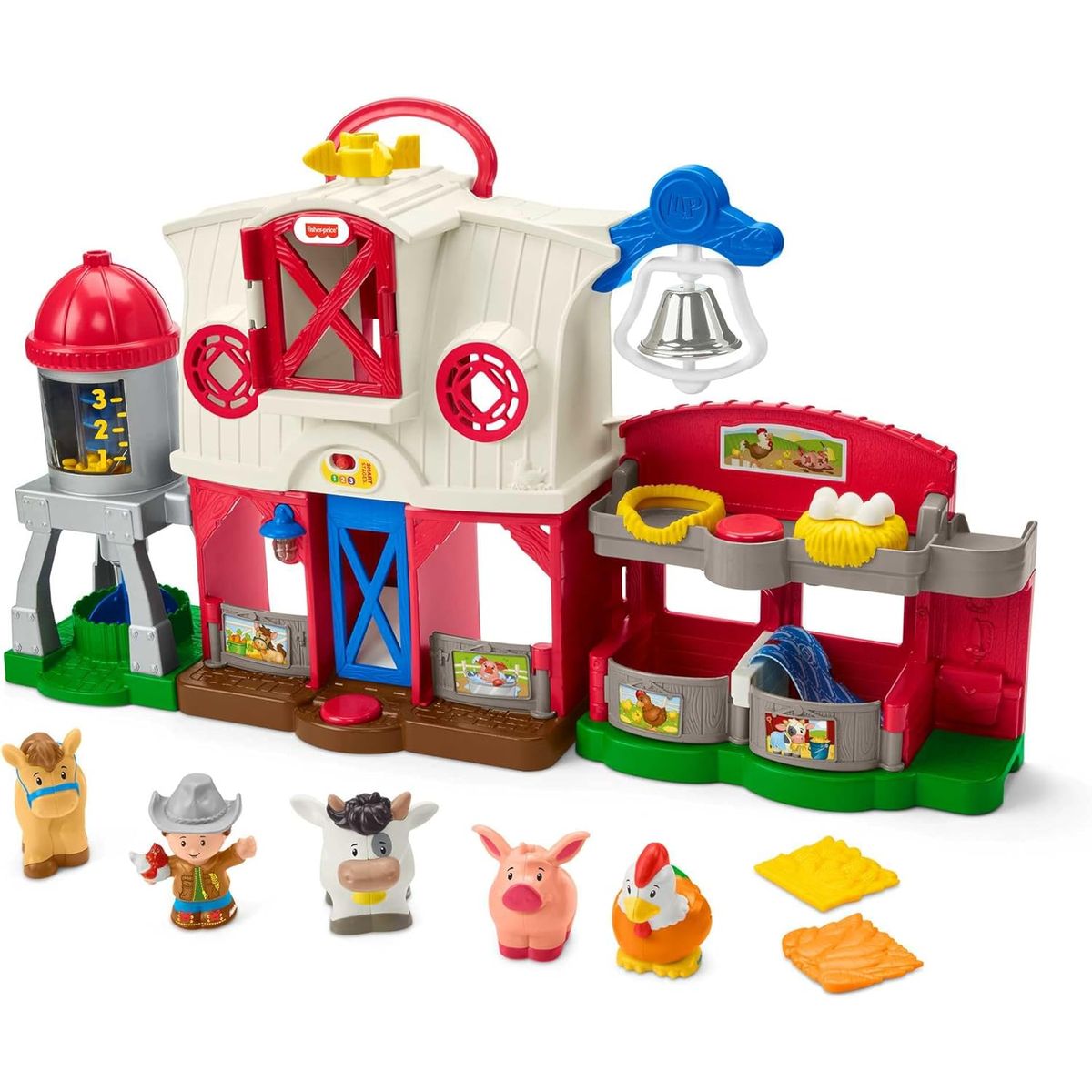 FISHER PRICE - Juego De Granja Animales  Little People Fisher-Price