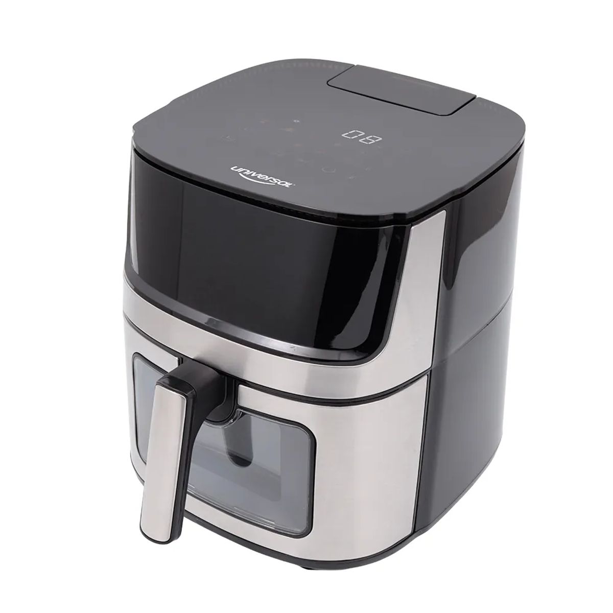 UNIVERSAL - Freidora de aire Inox UNIVERSAL con función spray: agrega vapor a tus alimentos para que estén jugosos por dentro, crocantes por fuera