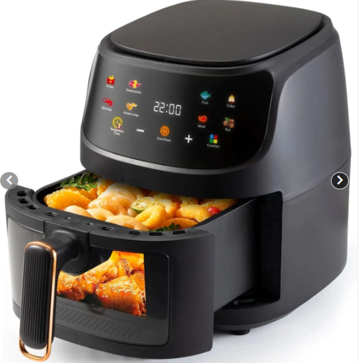 ONE PIXEL - Freidora De Aire Digital 8 Litros Sin Aceite Air Fryer