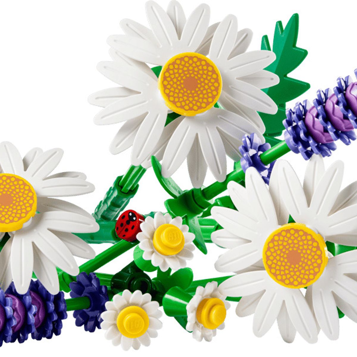 LEGO - Juego Construcción Lego Original Margaritas 133 Piezas Para Niños