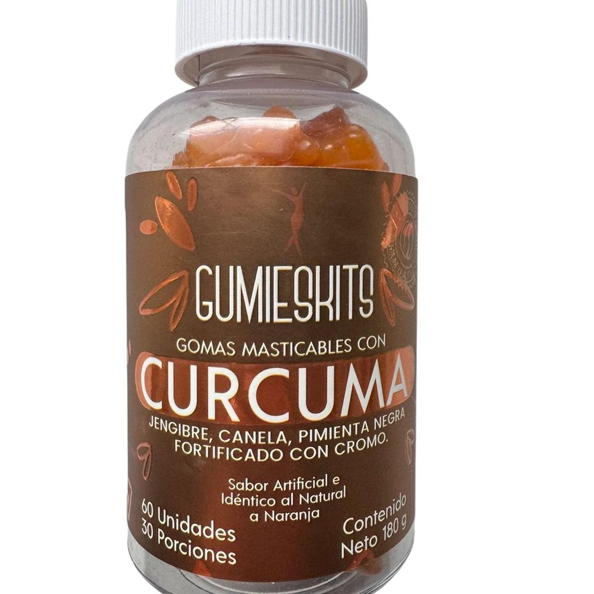 GENERICO - Curcuma y pimienta negra en gomas