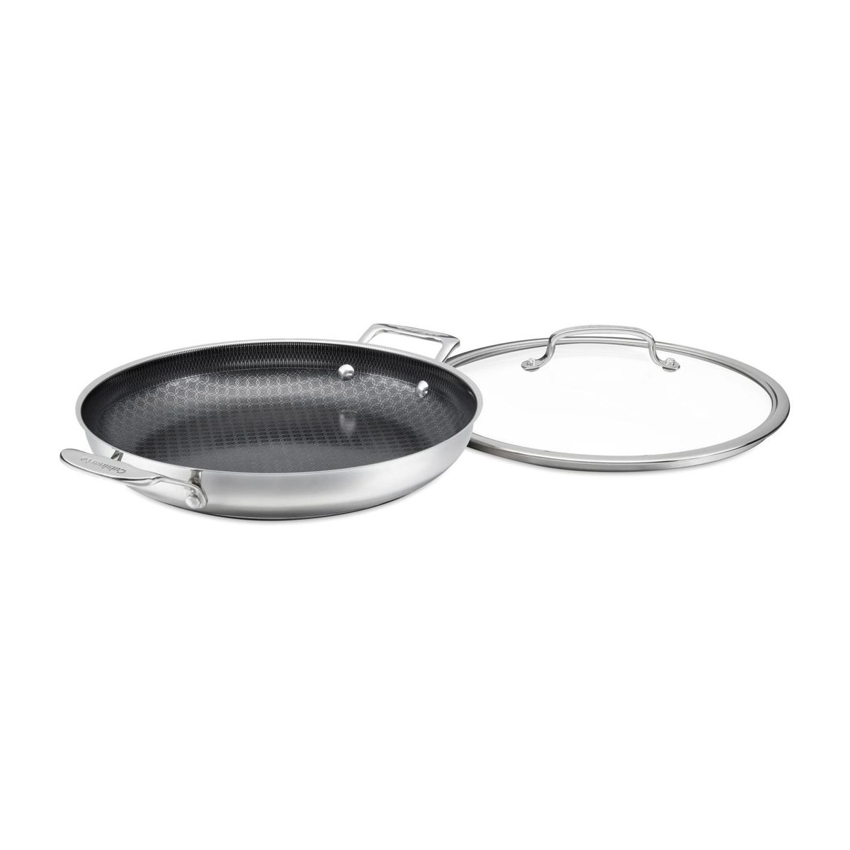 CUISINART - Sartén de Acero Inoxidable FusionPlus™ de 12 FPS25-30DC de Cuisinart®