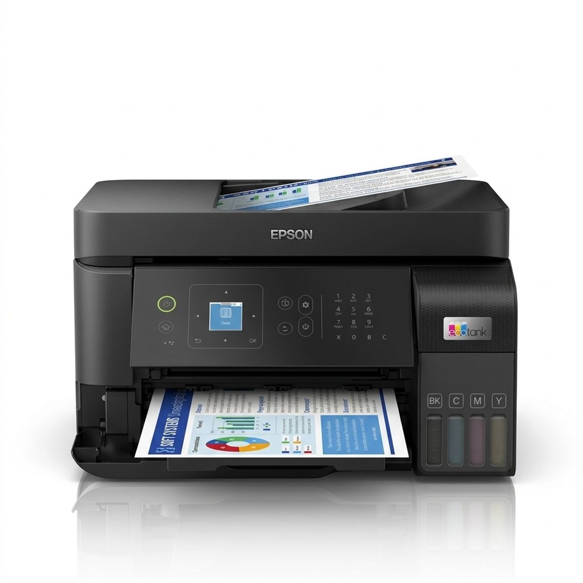 EPSON - Impresora Multifuncional Epson L5590 Wifi Ecotank Pantalla