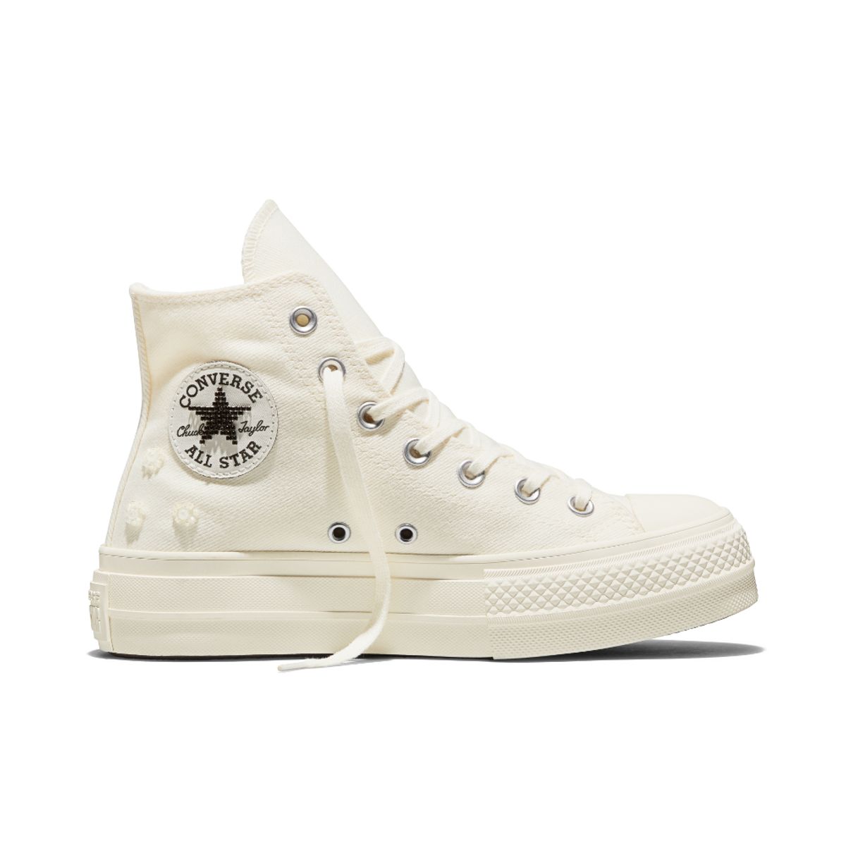 CONVERSE - Botas Converse Chuck Taylor All Star Lift Mujer-Blanco