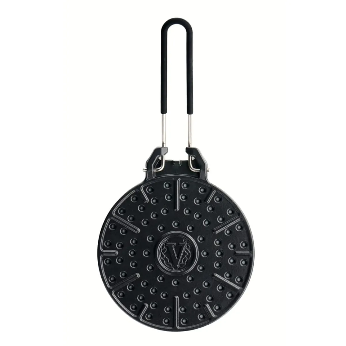 VICTORIA - parrilla arepas victoria  hierro fundido uso estufas induccion gas luz carbon leña 20cms