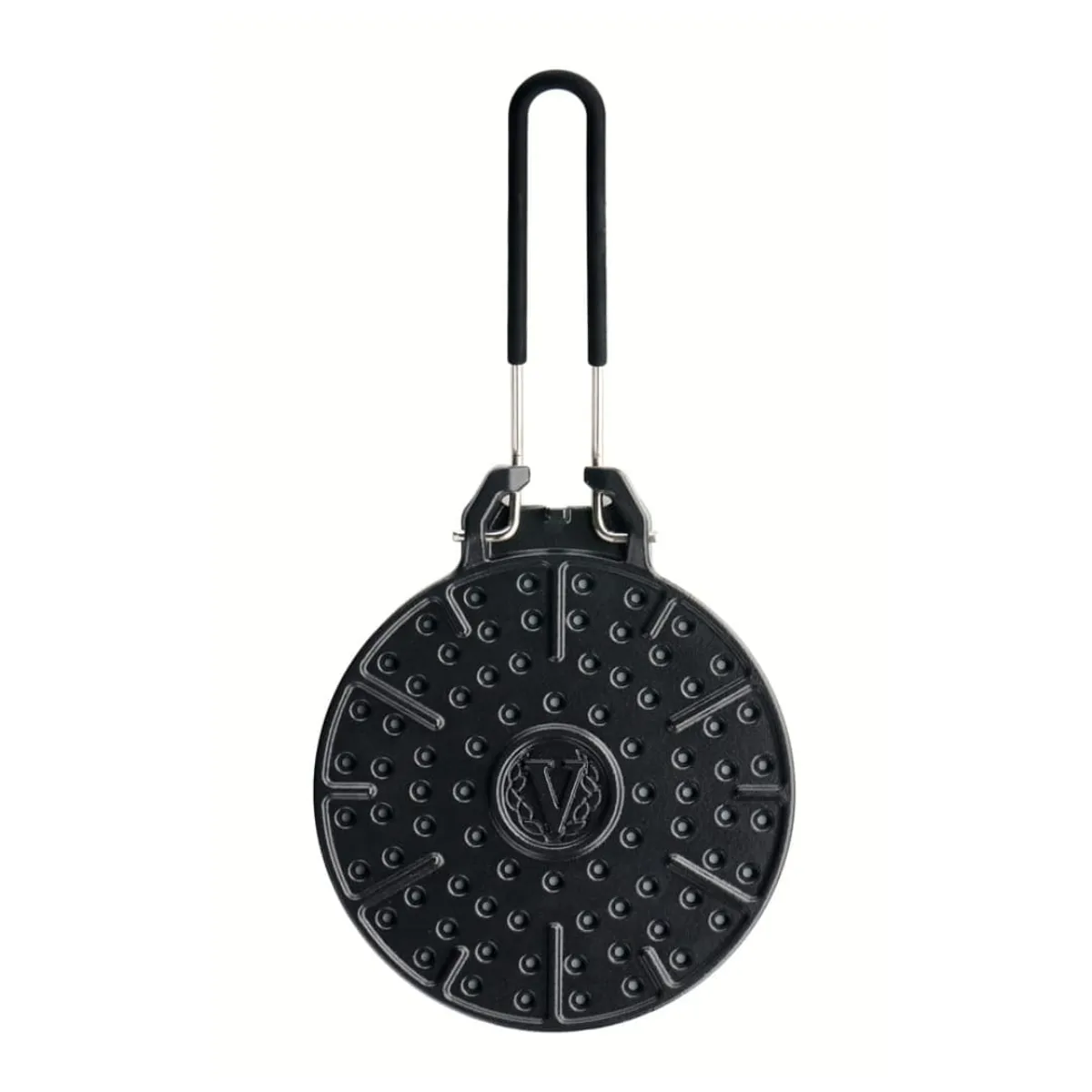 VICTORIA - parrilla arepas victoria  hierro fundido uso estufas induccion gas luz carbon leña 20cms