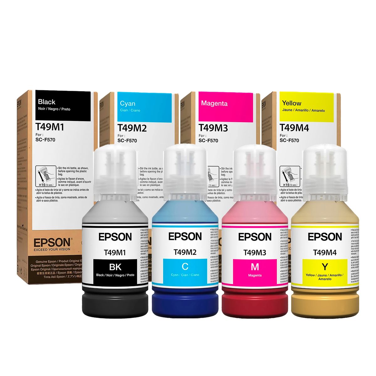 EPSON - Tinta Epson T49M impresoras Epson SureColor F170 F570 F571 X4