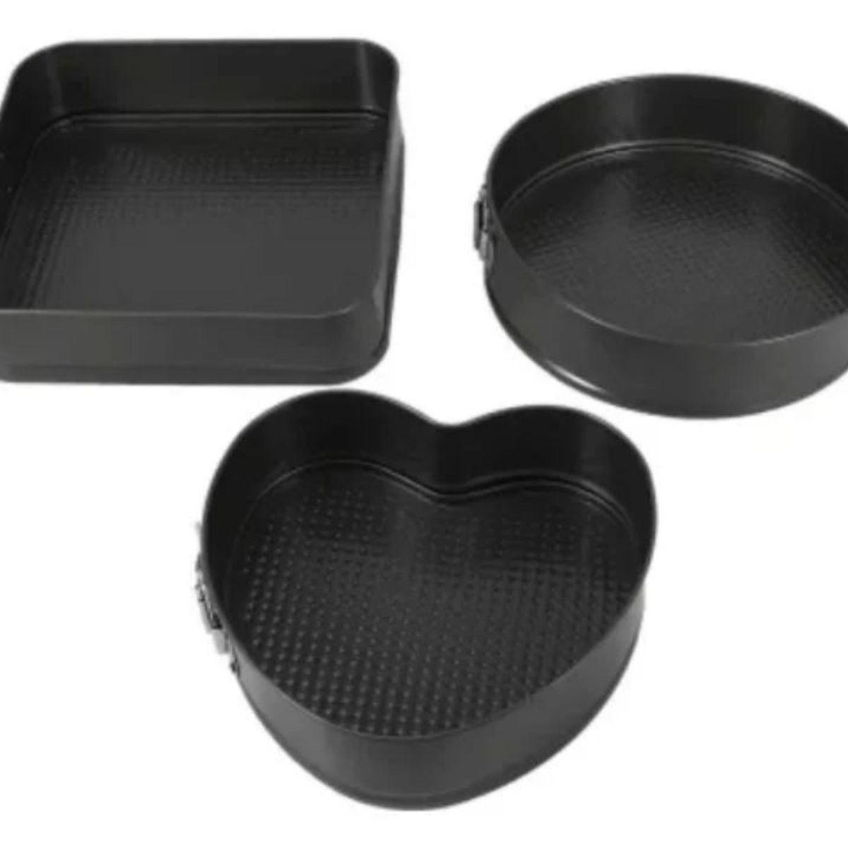 GENERICO - Moldes para pastel x 3