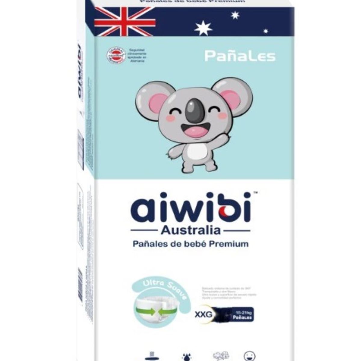 ZHOPI CO - Pañales Aiwibi Premium Bebes Etapa 5  X 208 Unidades