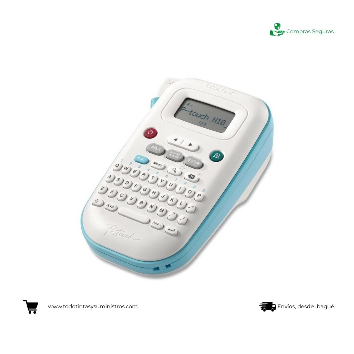 BROTHER - ROTULADORA DE ETIQUETAS BROTHER REFPT-N10 PORTÁTIL