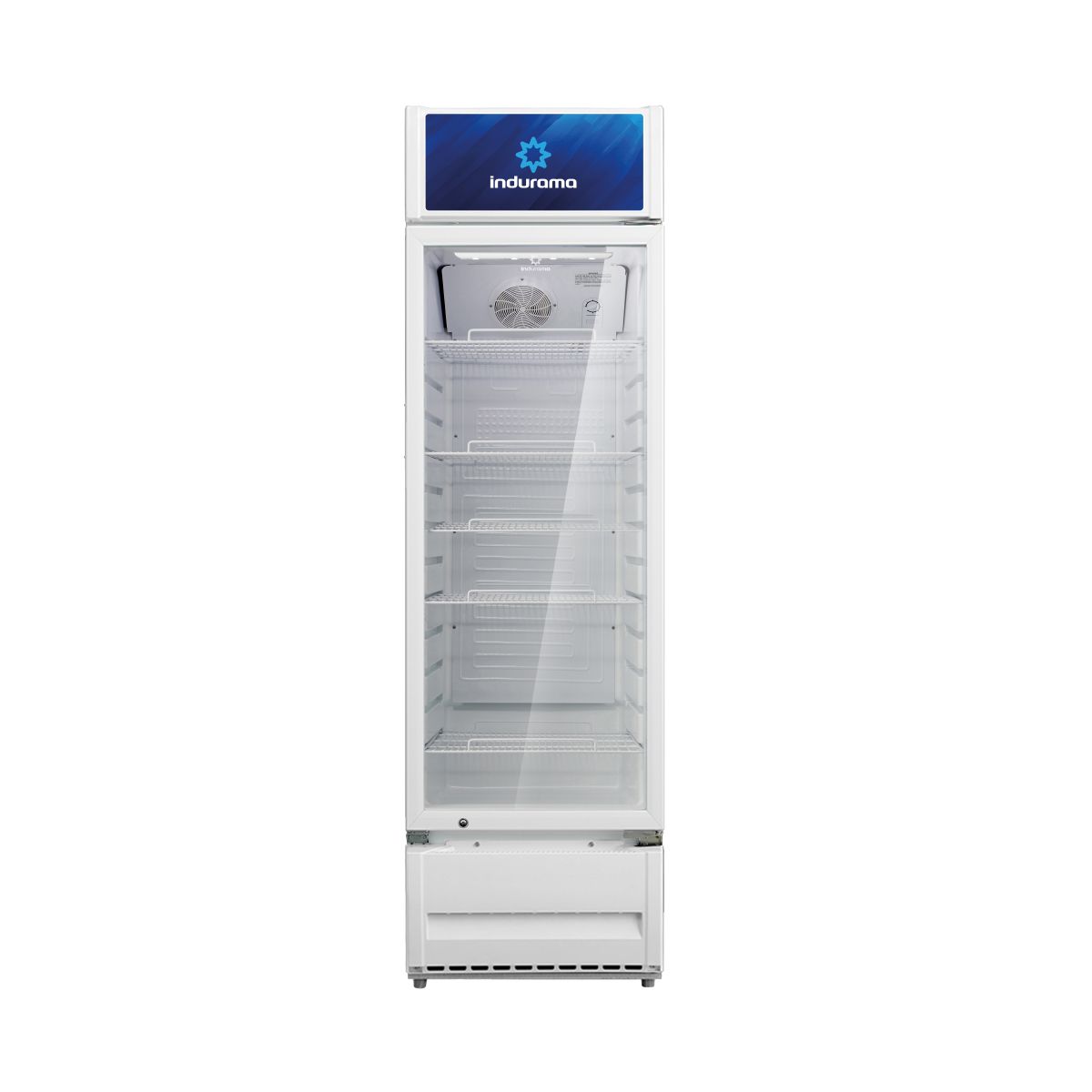 INDURAMA - Vitrina Refrigerante Indurama 309 Litros Blanca - VFV-309