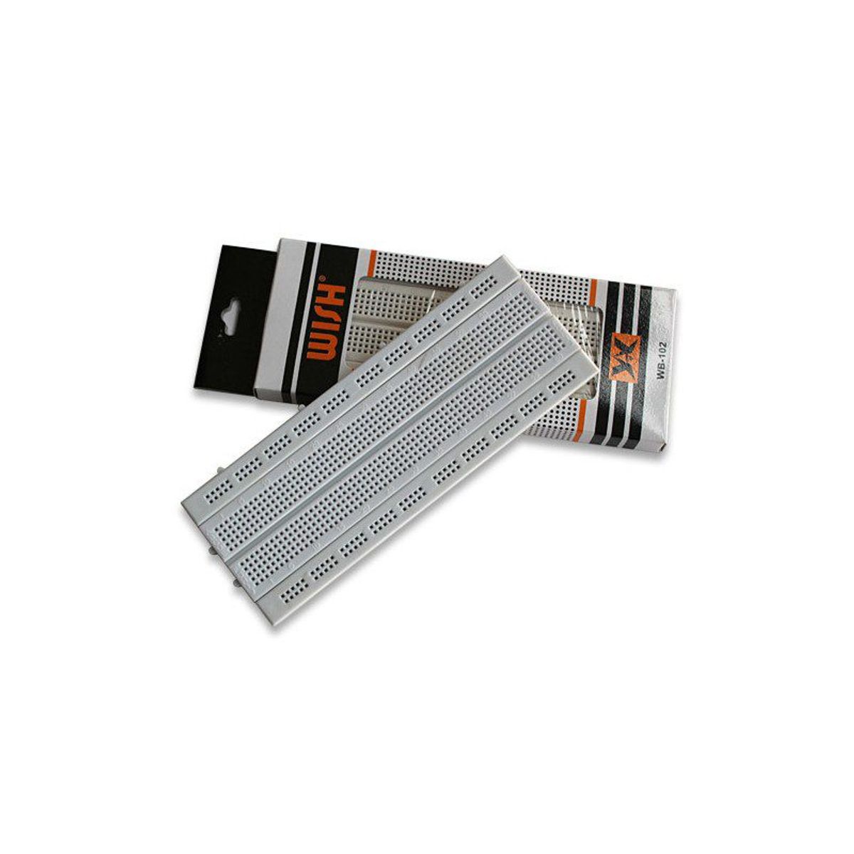 GENERICO - Protoboard Wish 102 840 Puntos 17.5x6.5cm