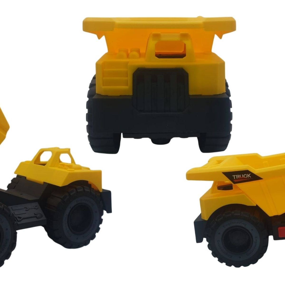 MAZUGI - Volqueta de Juguete con Luz y Sonido Camión de Construcción para Niños