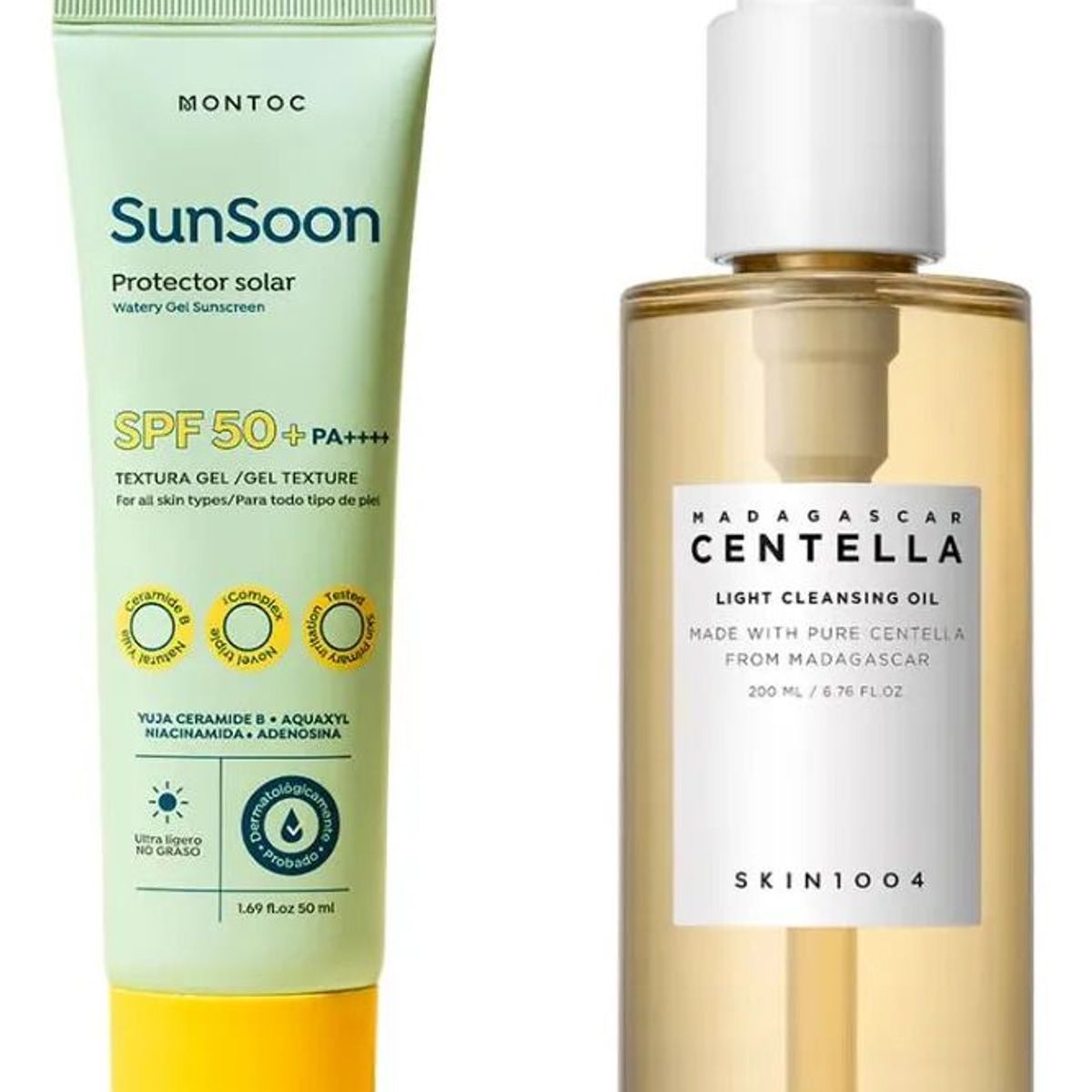 SKIN1004 - Aceite Limpiador Centella Asiatica Protector Solar Facial