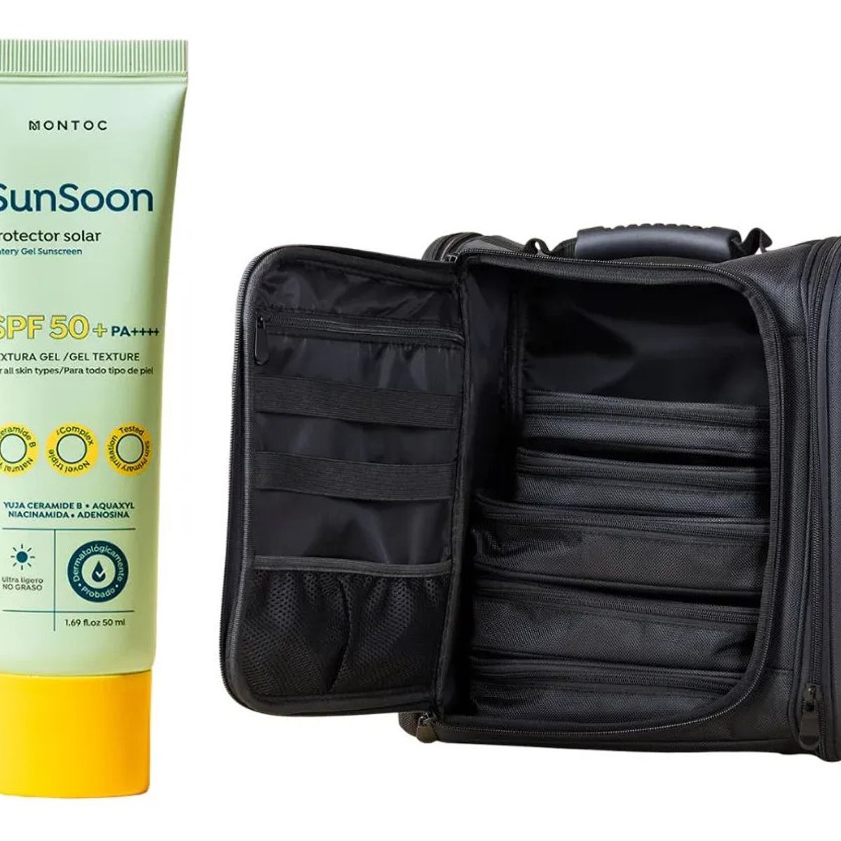 ATENEA - Neceser De Maquillaje Profesional Protector Solar Grasa