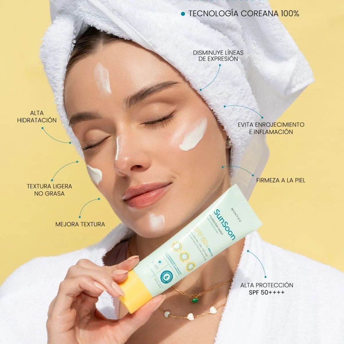 ATENEA - Fijador De Maquillaje Protector Solar Facial Acabado Ligero