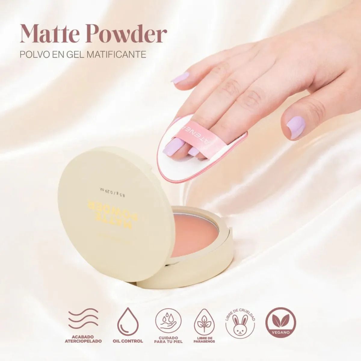 ATENEA - Polvo Gel Matificante Atenea Protector Solar Dermatologíco