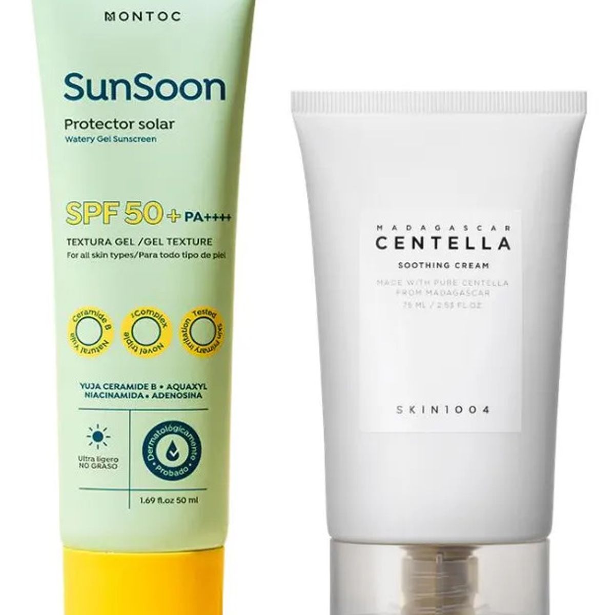 SKIN1004 - Centella Asiatica Crema Y Protector Solar Dermatologíco
