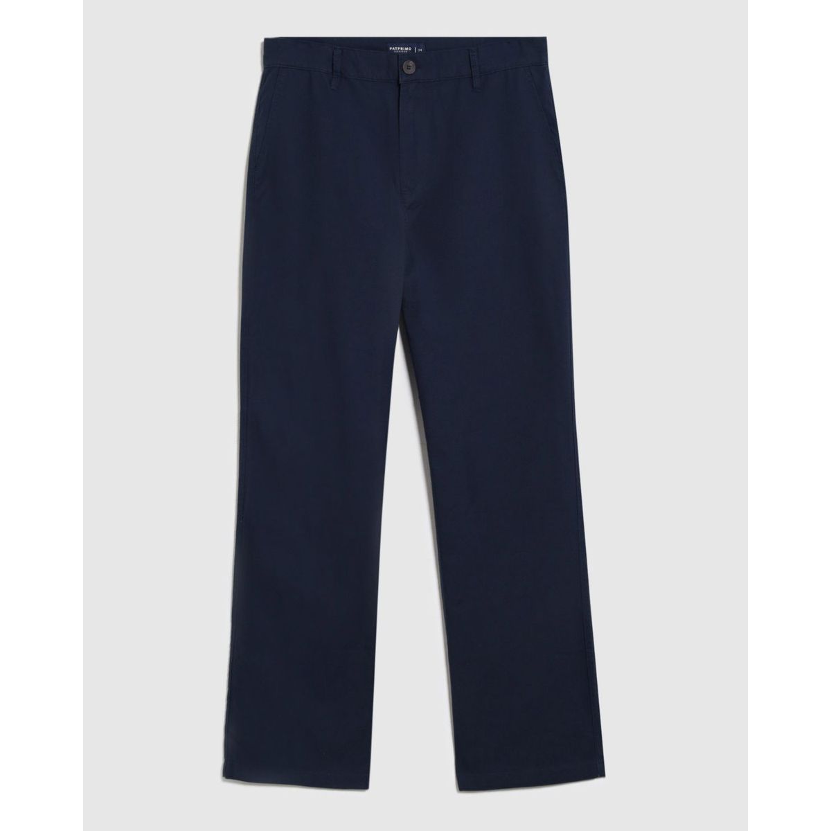 PATPRIMO - Pantalón Chino De Corte Recto   Para Hombre Azul Patprimo