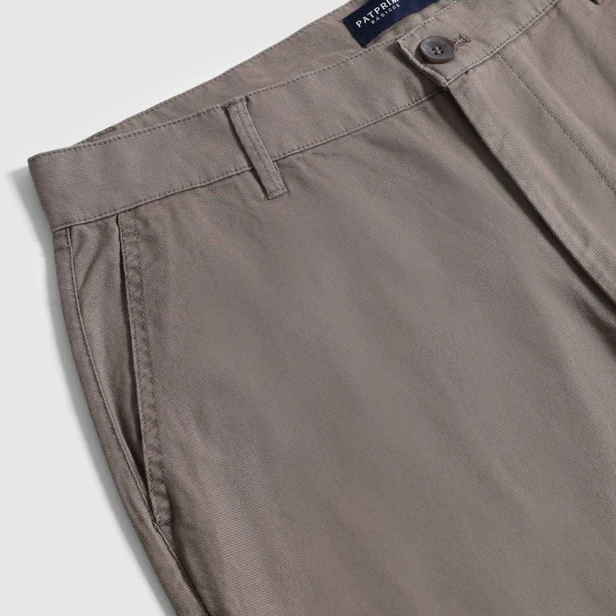 PATPRIMO - Pantalón Chino De Corte Recto   Para Hombre Café Patprimo