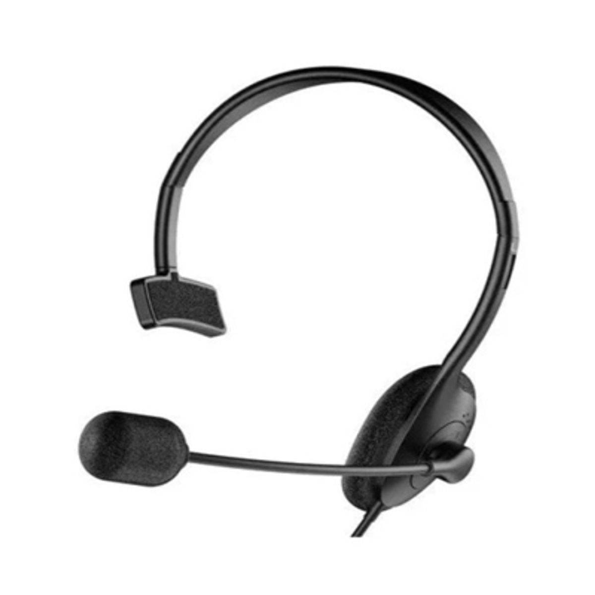 GENIUS - Diadema Monoaural  Audífono con Micrófono para PC y Call Center