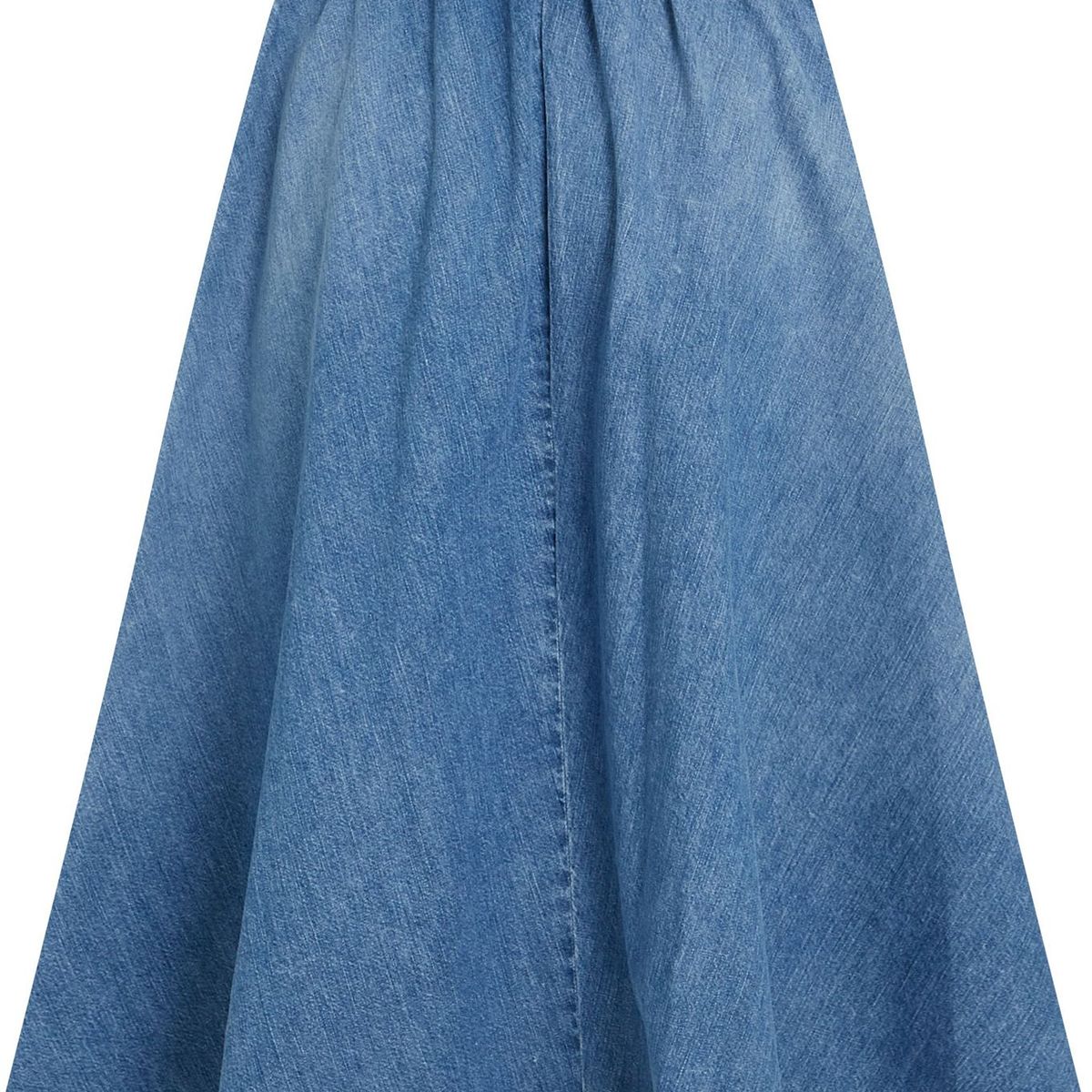 TOMMY HILFIGER - Falda azul denim con cinturón de Cuerda Tommy Hilfiger