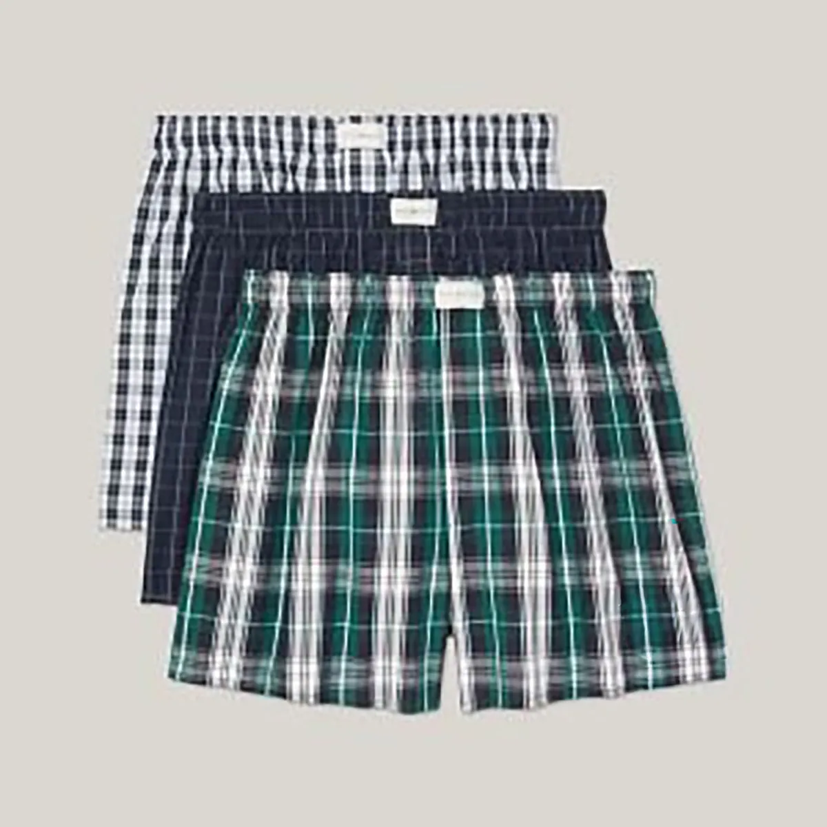 TOMMY HILFIGER - Pack negro de 3 boxer con logo Tommy Hilfiger