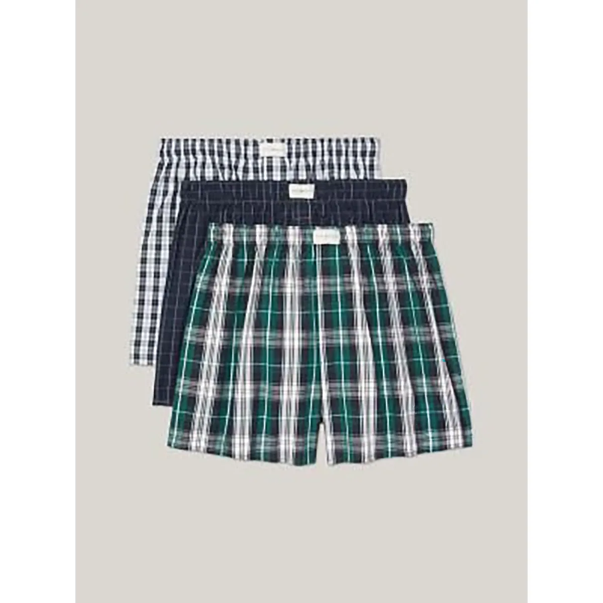 TOMMY HILFIGER - Pack negro de 3 boxer con logo Tommy Hilfiger