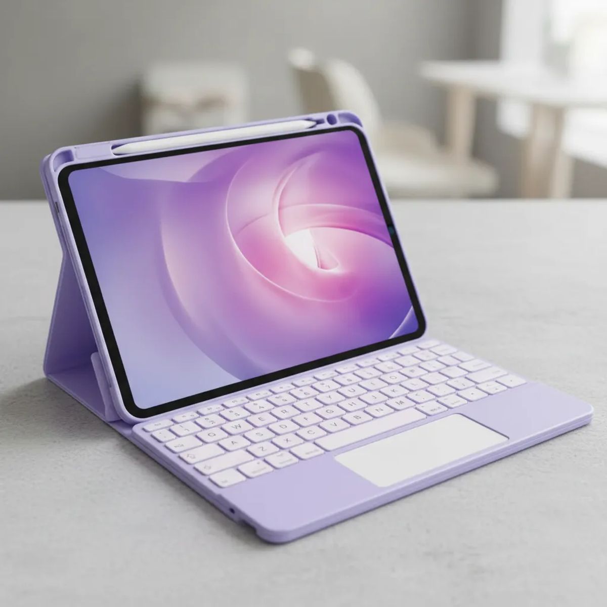 GENERICO - Estuche Teclado + Mouse + Bolso + Paper Like Para Tablet XIAOMI REDMI PAD SE 11