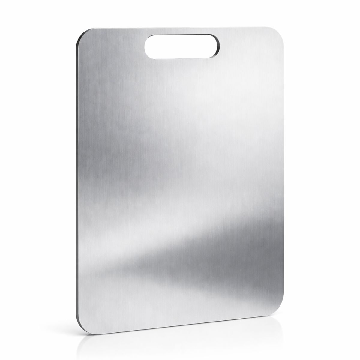 TECNOHOGAR JS - Tabla de Cortar Acero Inoxidable Antibacteriana Profesional Cocina