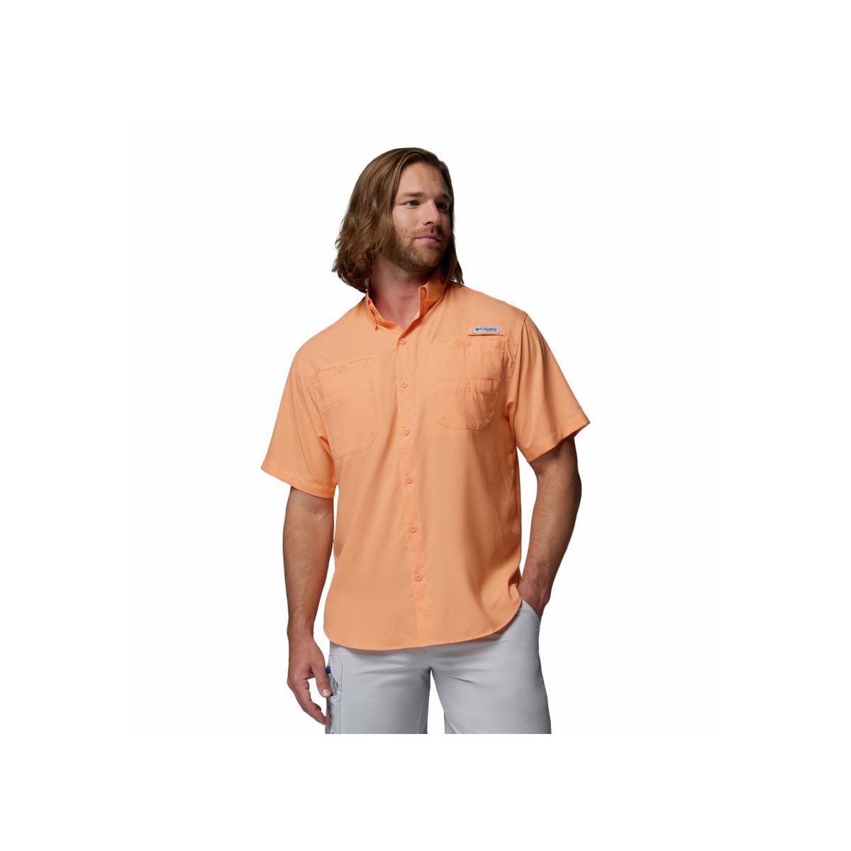 COLUMBIA - Camisa Hombre Columbia TAMIAMI II SS SHIRT Naranja COLUMBIA