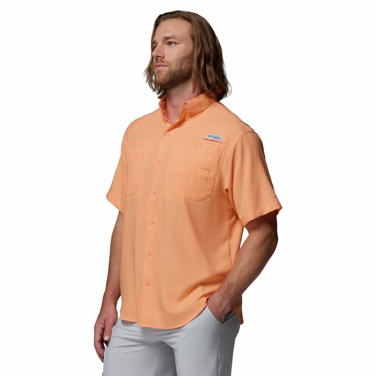 COLUMBIA - Camisa Hombre Columbia TAMIAMI II SS SHIRT Naranja COLUMBIA