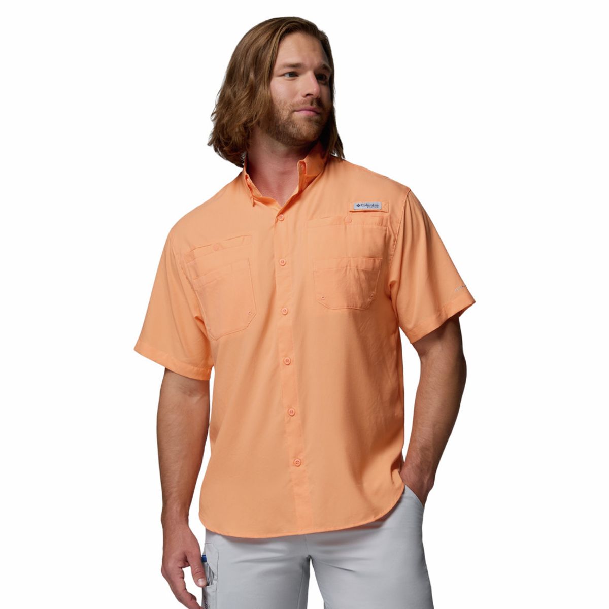 COLUMBIA - Camisa Hombre Columbia TAMIAMI II SS SHIRT Naranja COLUMBIA