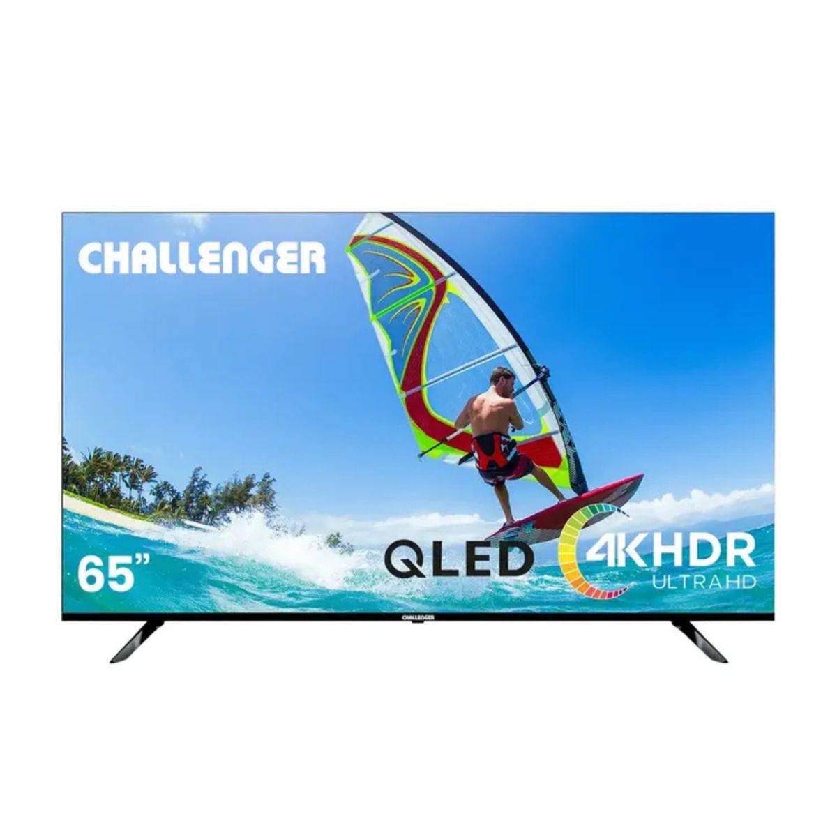 CHALLENGER - Televisor CHALLENGER 65 65KG290BT QLED Smart TV Google