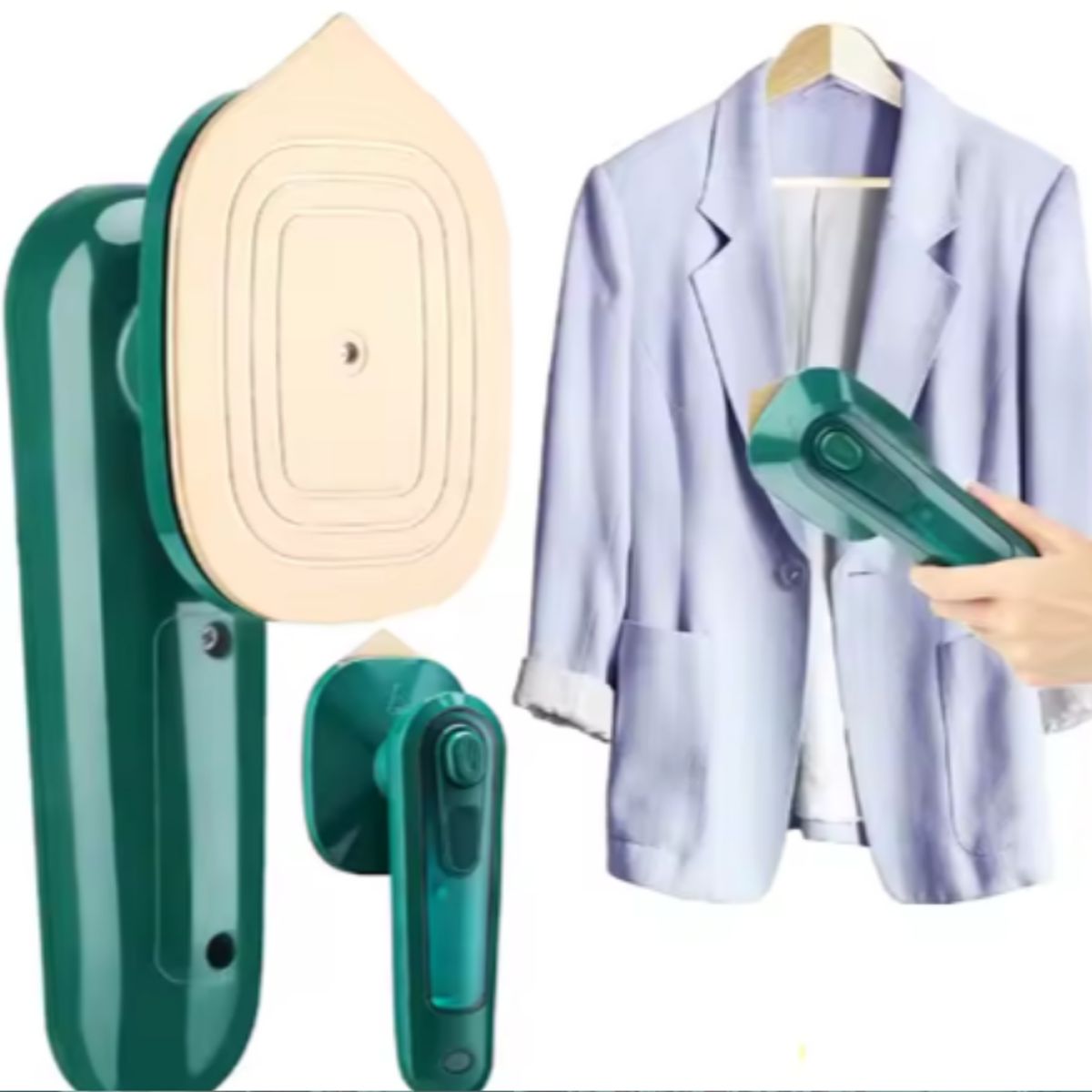 GENERICO - Vaporizador de ropa de viaje plancha de vapor portátil de calor